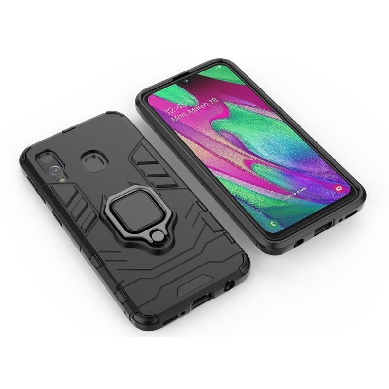 Guardy odolný hybridný kryt na Samsung Galaxy A40 - čierny