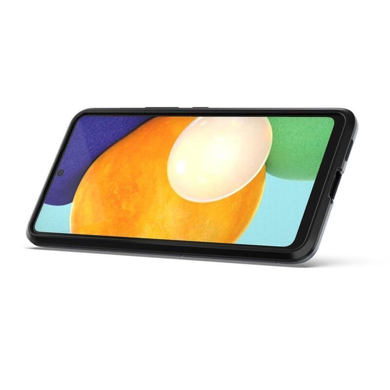 Guardy odolný hybridný kryt s úchopom na prst na mobil Samsung Galaxy A53 5G - modrý