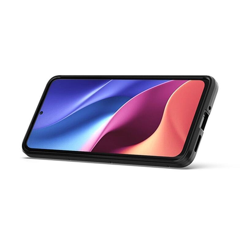 Guardy odolný hybridný kryt s úchopom na prst na mobil Xiaomi 12/12X - čierny