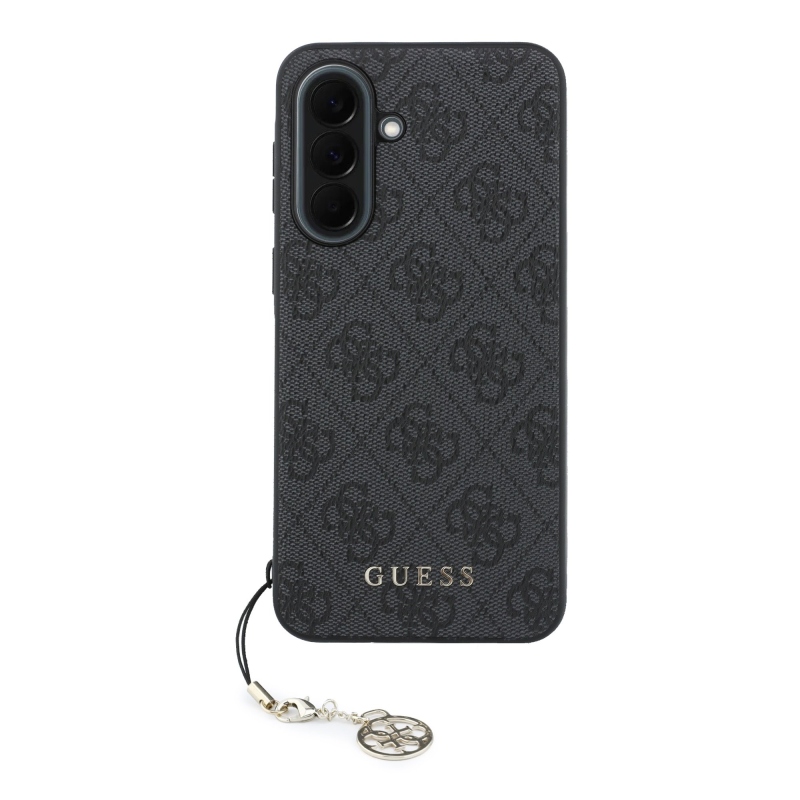 Zadný kryt Guess 4G Charm pre Samsung Galaxy A37 Black