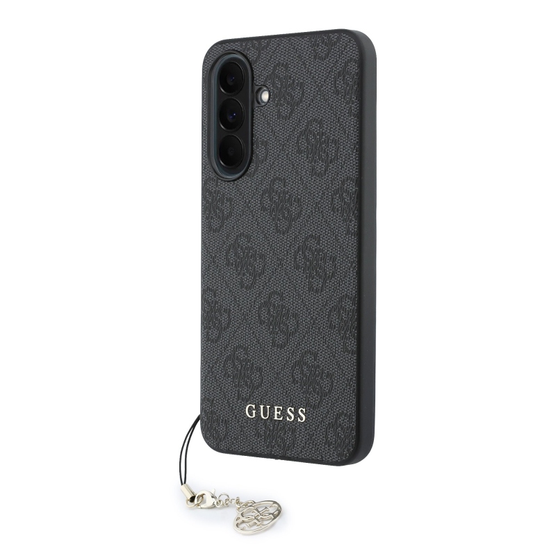 Zadný kryt Guess 4G Charm pre Samsung Galaxy A37 Black