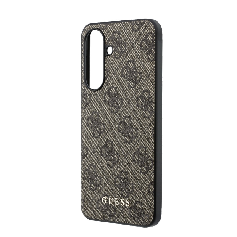 Guess 4G Charm Zadný kryt pre Samsung Galaxy A37 Brown