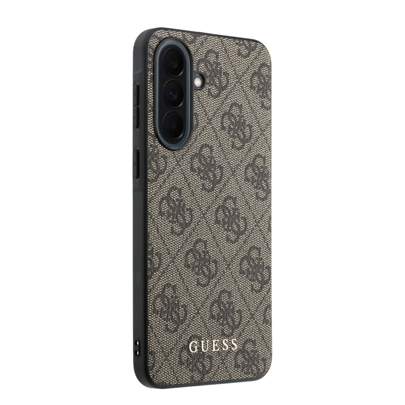 Guess 4G Charm Zadný kryt pre Samsung Galaxy A37 Brown