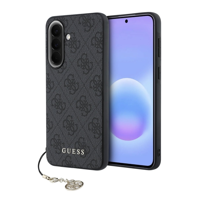 Zadný kryt Guess 4G Charm pre Samsung Galaxy A57 Black