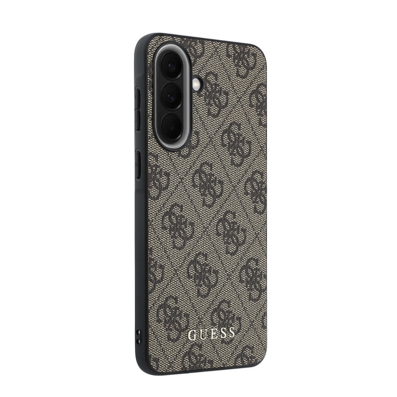 Guess 4G Charm Zadný kryt pre Samsung Galaxy A57 Brown