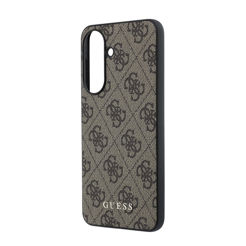 Guess 4G Charm Zadný kryt pre Samsung Galaxy A57 Brown