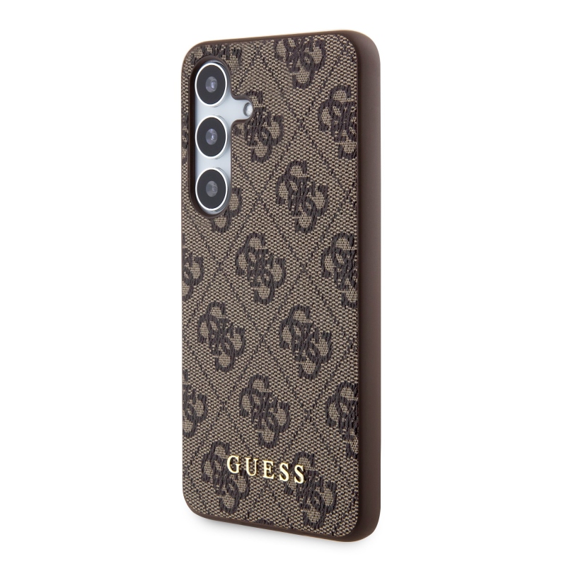 Zadný kryt Guess 4G pre Samsung Galaxy S24 Brown