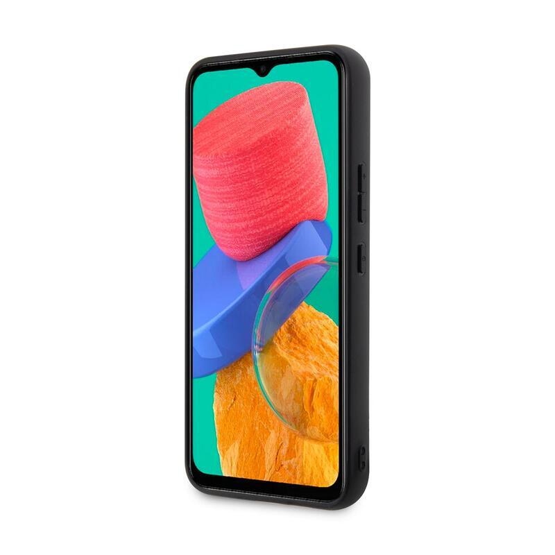 Guess gélový obal s pevným chrbtom na Samsung Galaxy A54 5G - šedý