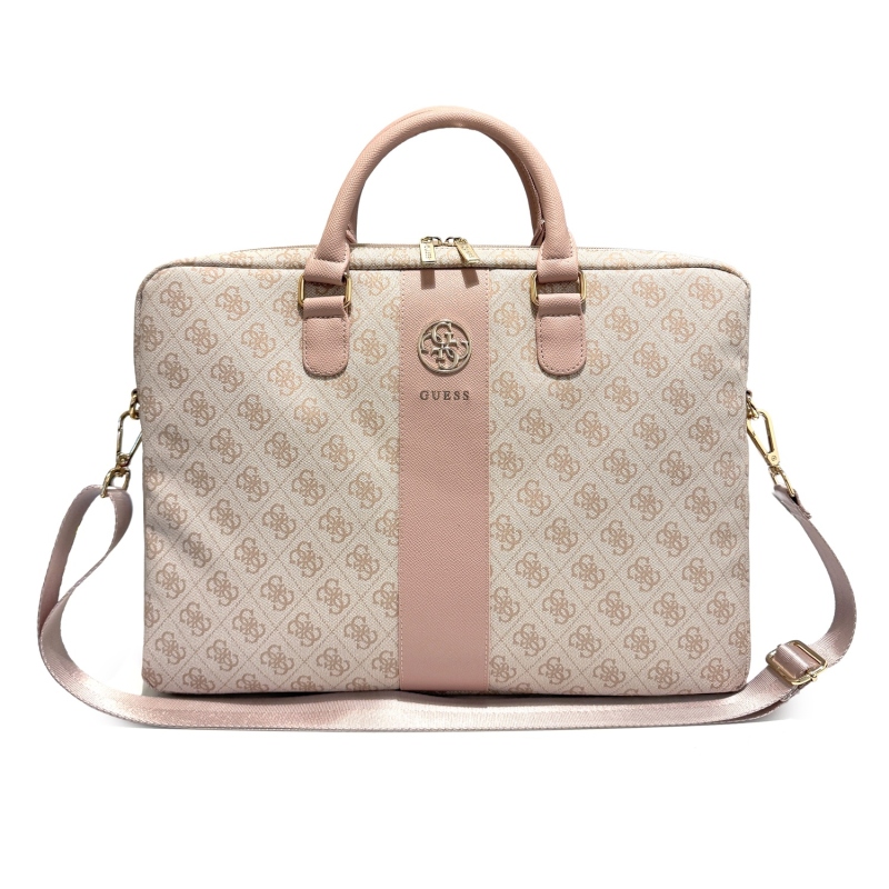 Guess PU 4G Stripe Metal Logo Taška na notebook 16