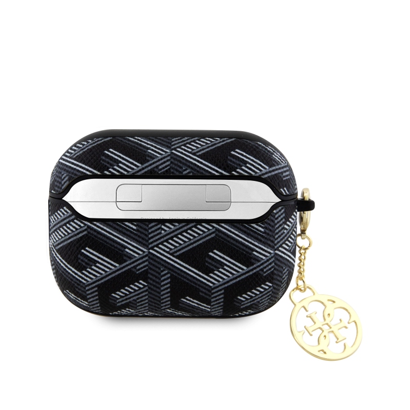 Guess PU G Cube Charm Puzdro pre AirPods Pro 2 Black
