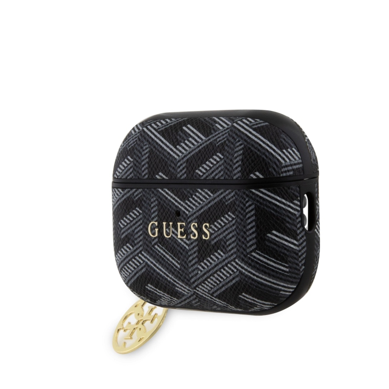 Guess PU G Cube Charm Puzdro pre AirPods Pro 2 Black