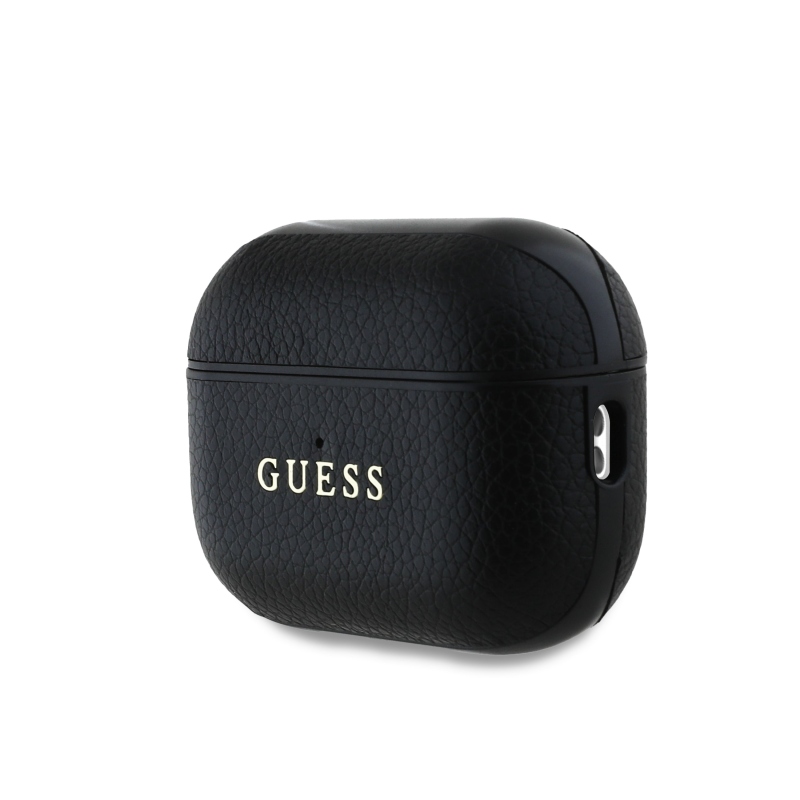 Puzdro Guess PU Grained Classic Logo pre AirPods Pro 2 Black