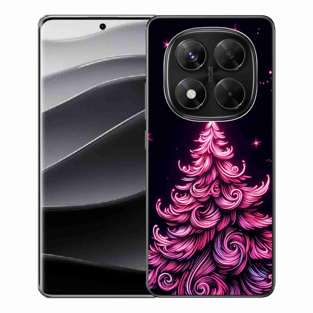 Gélový kryt mmCase na Xiaomi Redmi Note 14 Pro 5G/Poco X7 5G - neonový vianočný stromček 2