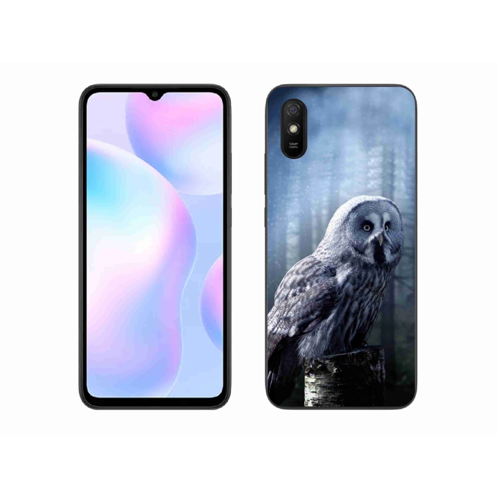 Gélový kryt mmCase na Xiaomi Redmi 9A - sova