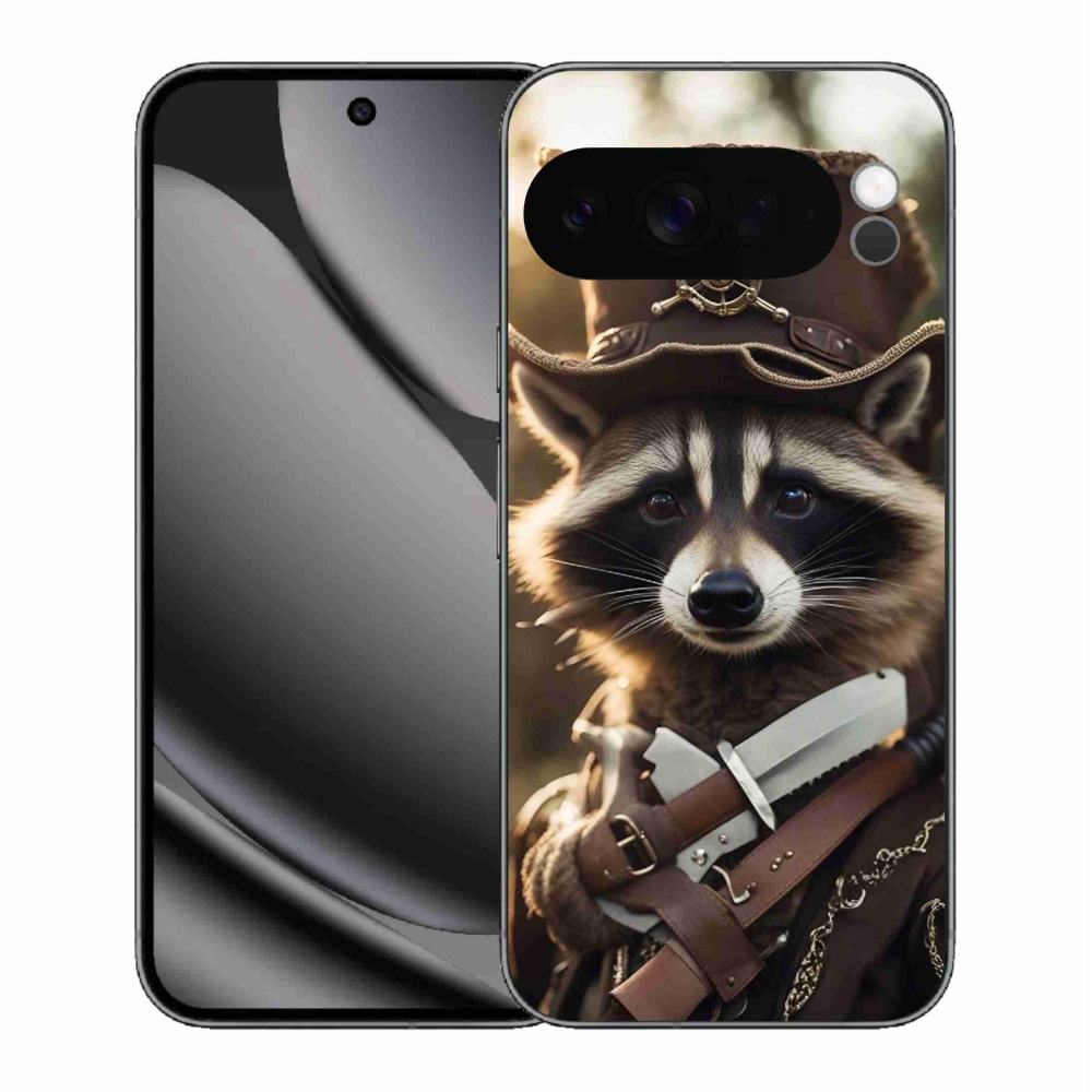 Gélový kryt mmCase na Google Pixel 10 Pro XL - mýval v uniforme
