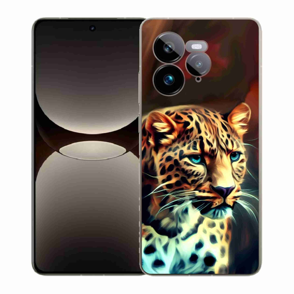 Gélový kryt mmCase na Realme GT 7 Pro 5G - leopard