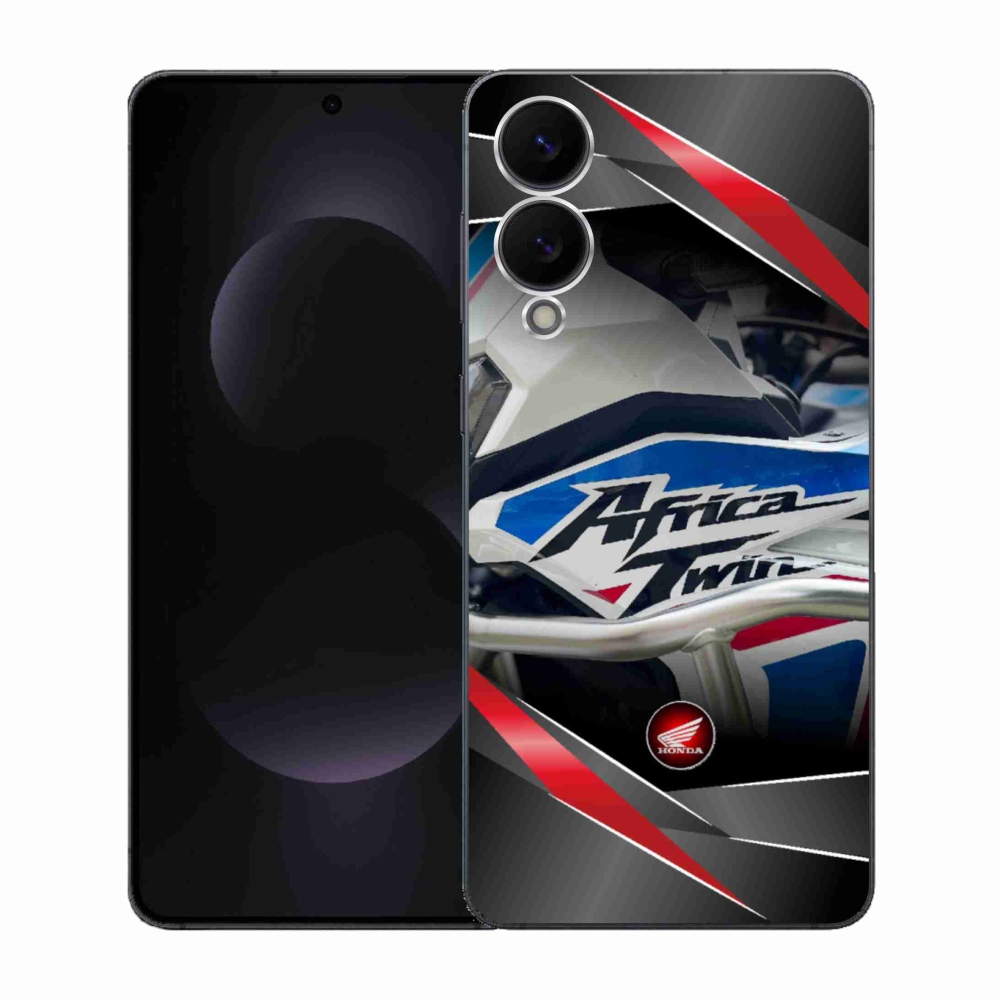 Gélový kryt mmCase na Samsung Galaxy S25 Edge - motorka honda