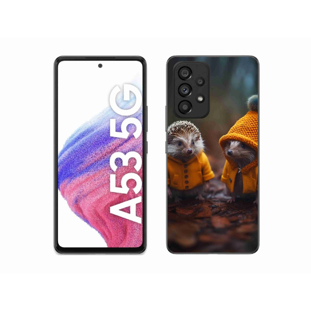 Gélový kryt mmCase na Samsung Galaxy A53 5G - ježkovia