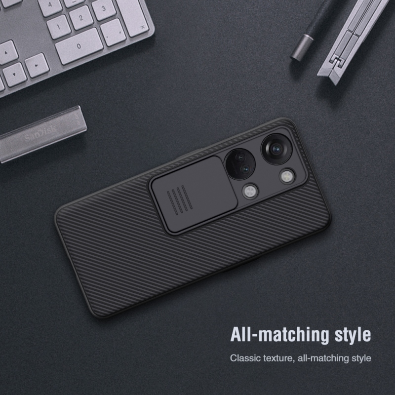 Nillkin CamShield Zadný Kryt pre OnePlus Nord 3 Black