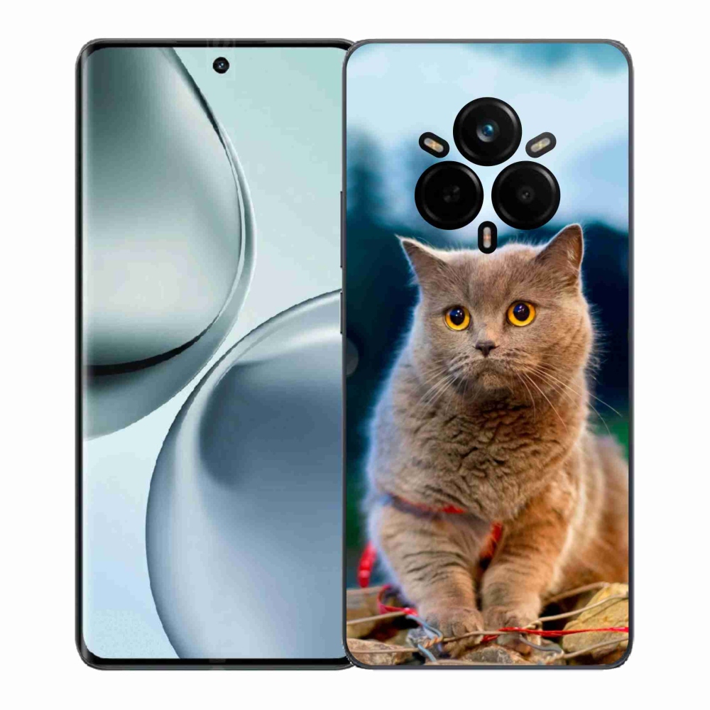 Gélový kryt mmCase na Realme 14 Pro+ 5G - britská modrá 2