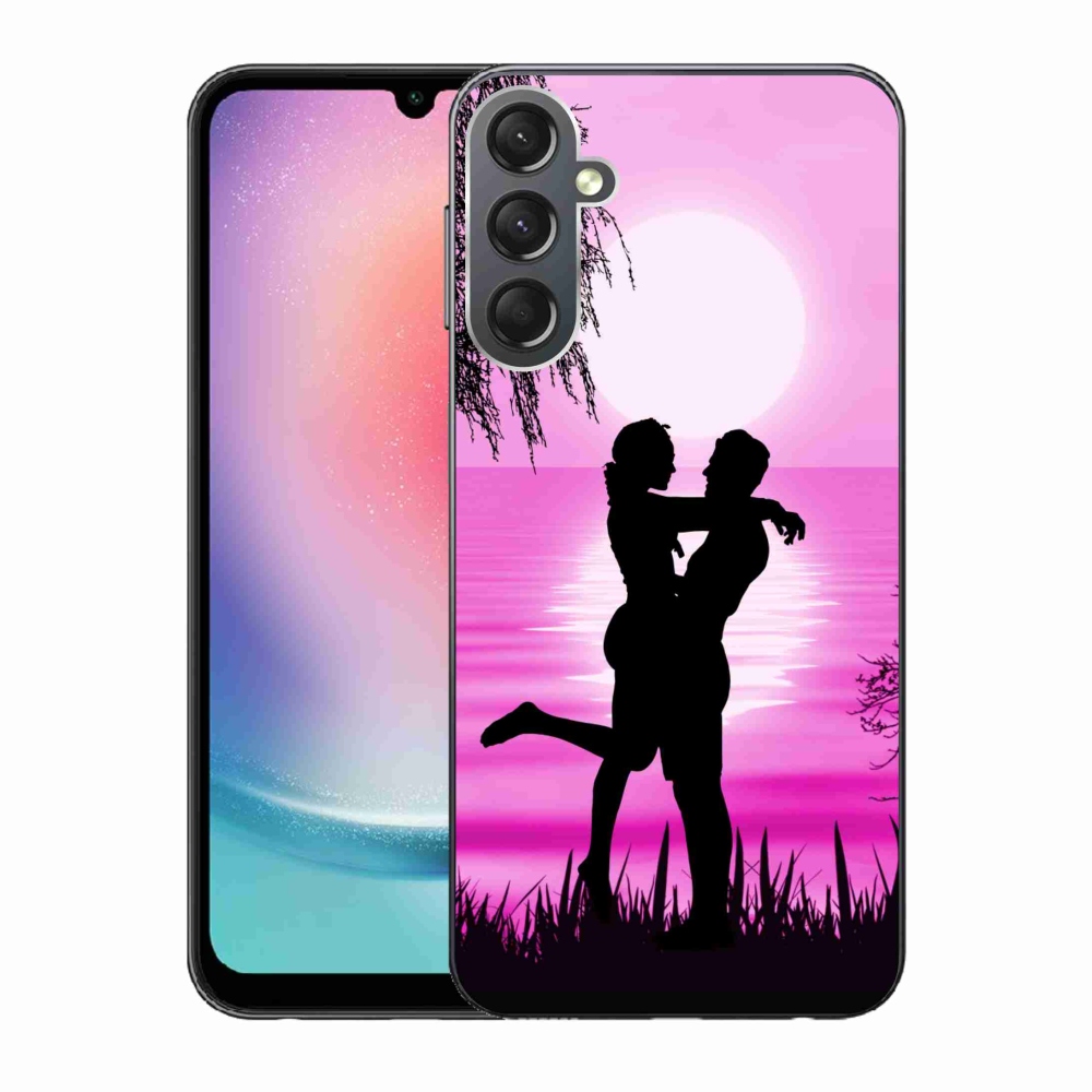 Gélový obal mmCase na Samsung Galaxy A24 - západ slnka