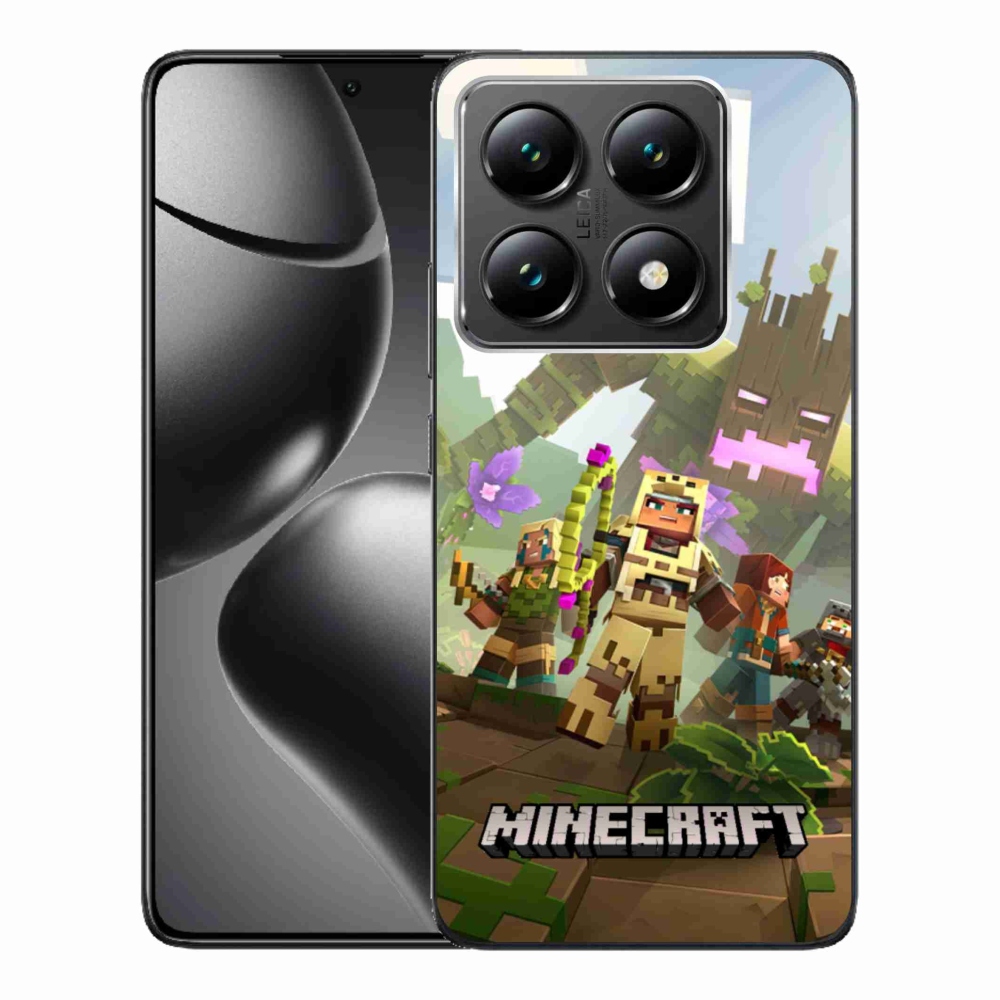 Gélový kryt mmCase na Xiaomi 14T Pro - minecraft 1