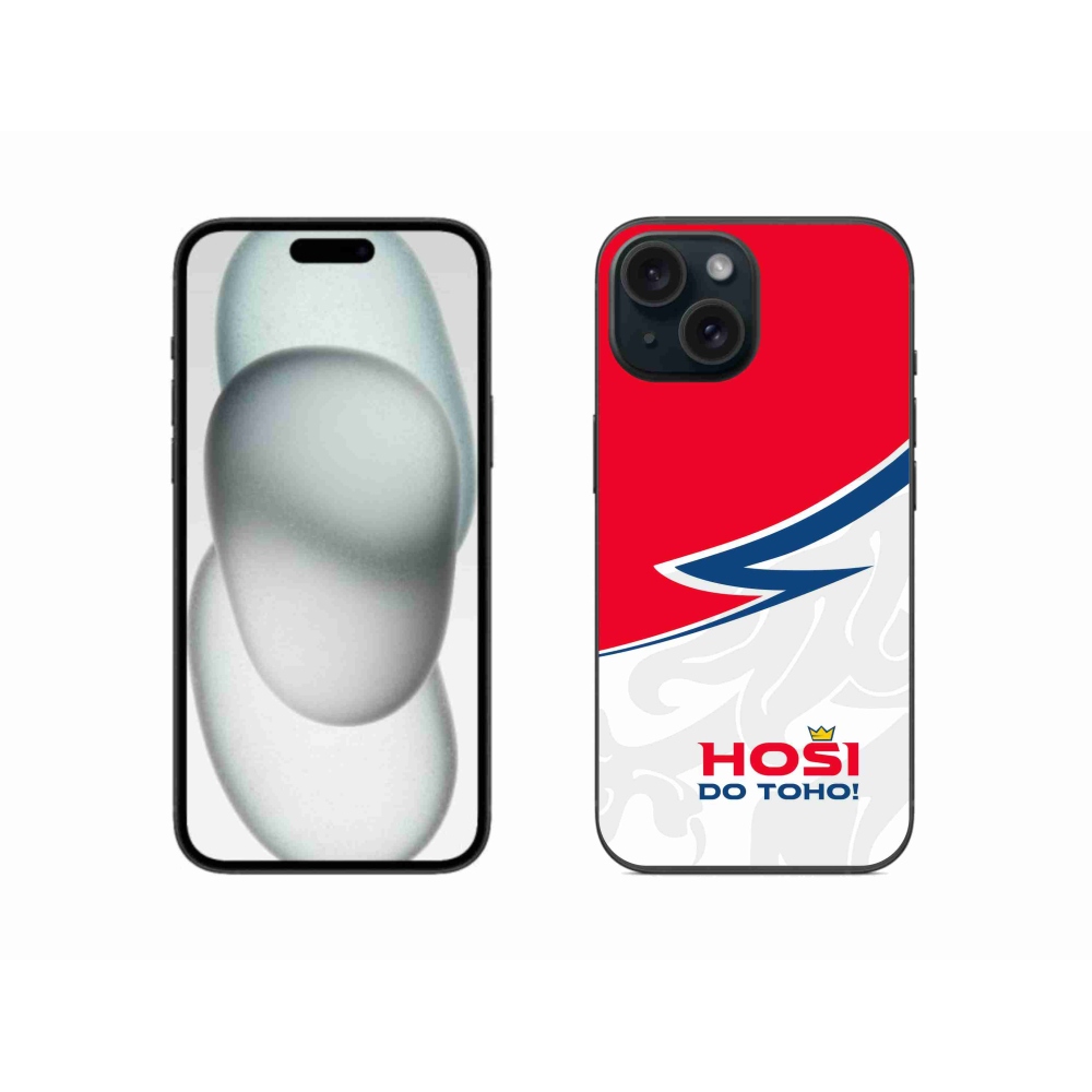 Gélový kryt mmCase na iPhone 15 - chlapci do toho