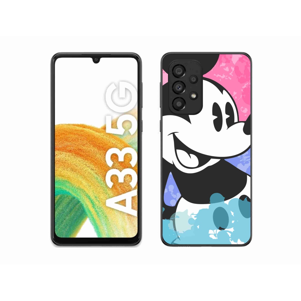 Gélový kryt mmCase na Samsung Galaxy A33 5G - mickey mouse