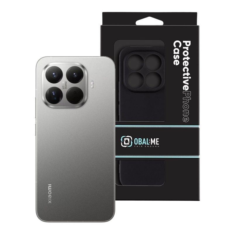OBAL:ME Matný TPU kryt pre Xiaomi 15T Pro Black