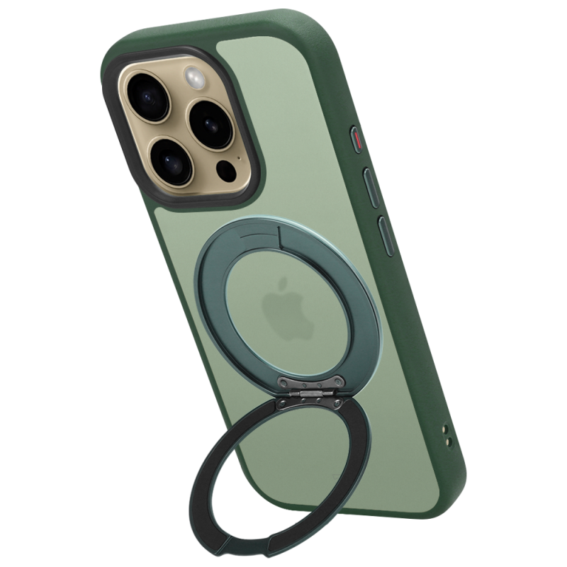 Tactical MagForce Hyperstand – puzdro pre Apple iPhone 16 Pro v farbe Forest Green