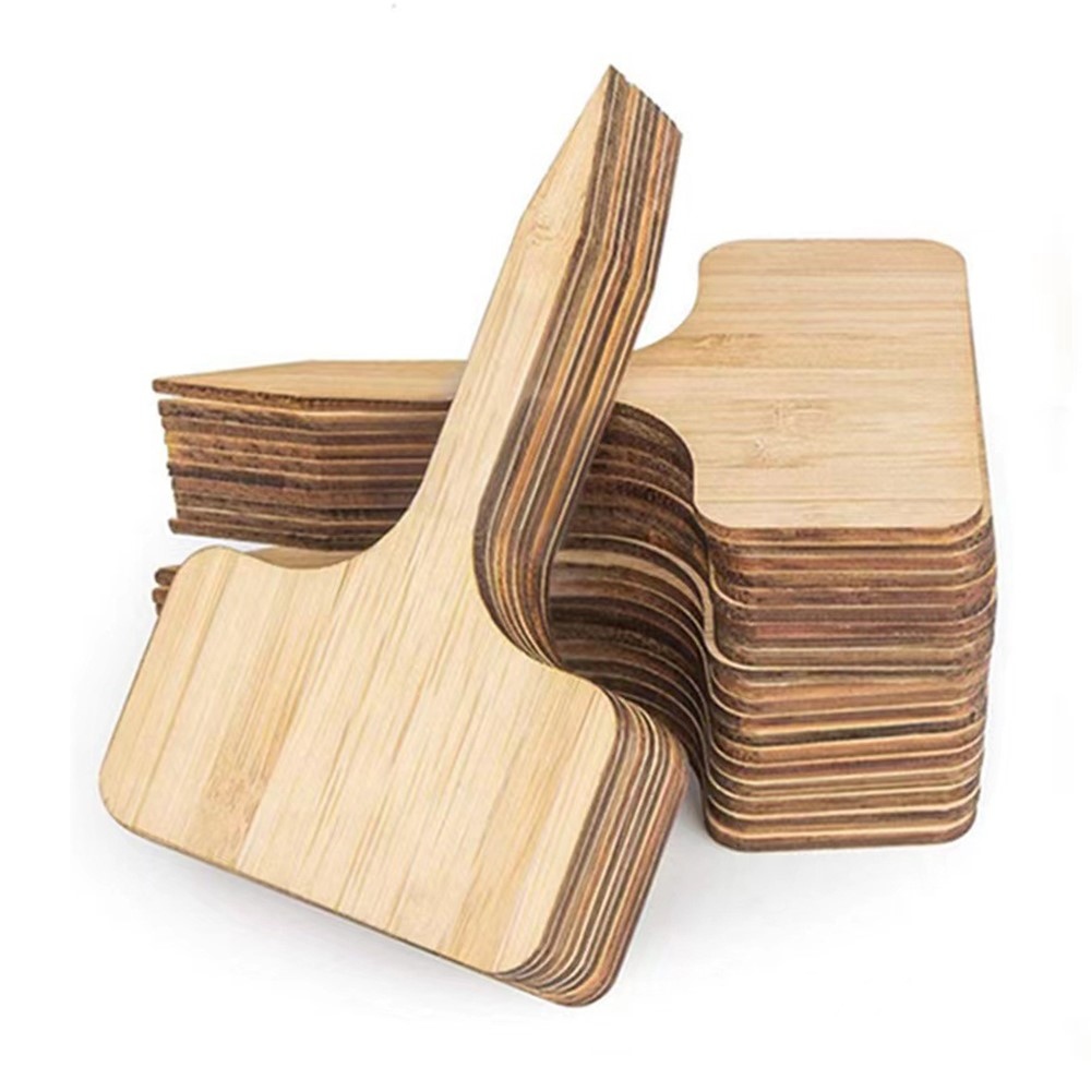 Súprava drevených záhradných menoviek k rastlinám 10 ks