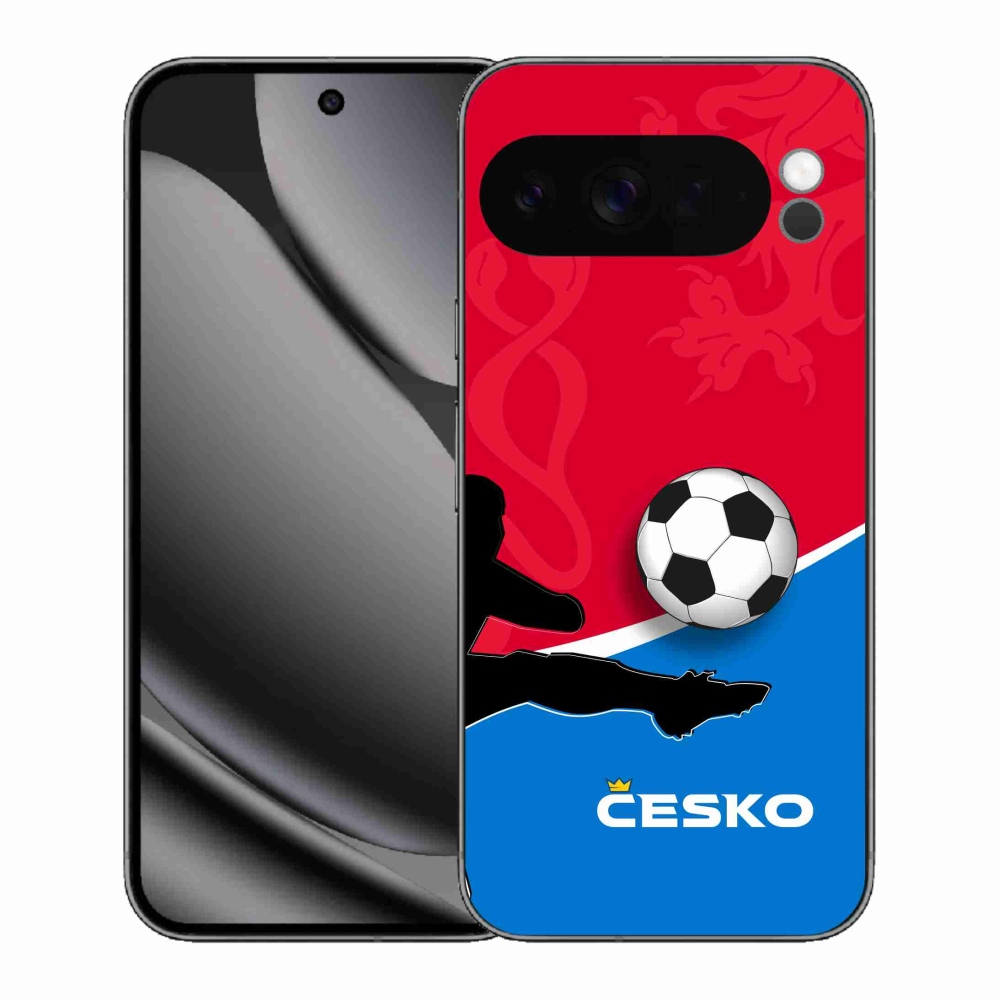 Gélový kryt mmCase na Google Pixel 10 Pro XL - futbal Česko 2