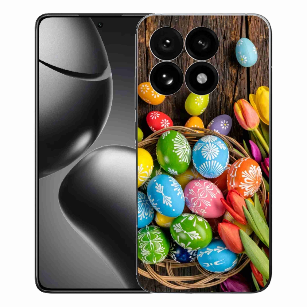 Gélový kryt mmCase na Xiaomi 15T - veľkonočné vajíčka