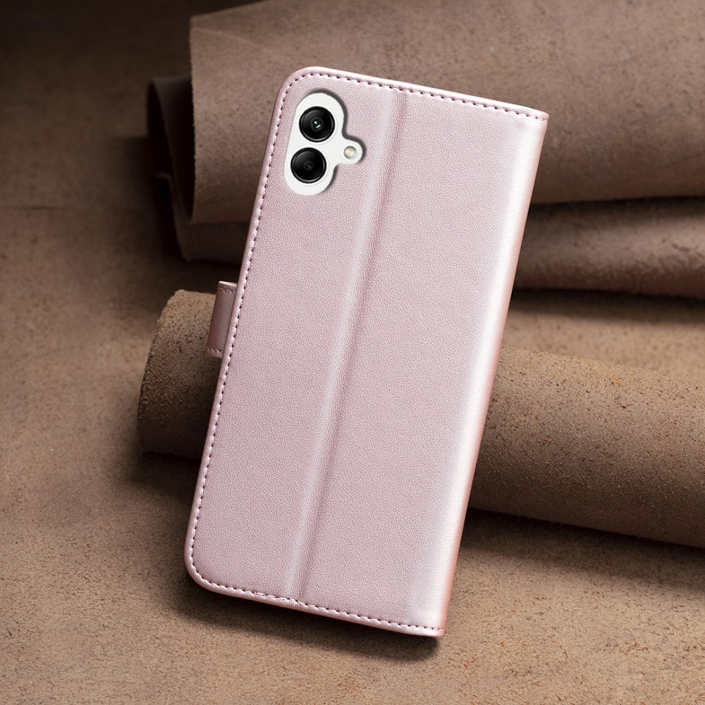 BNF knižkové púzdro na Samsung Galaxy A06 4G - ružovozlaté