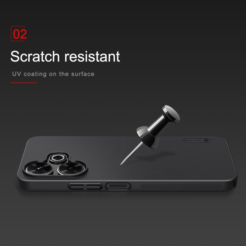 Nillkin Super Frosted Zadný Kryt pre Xiaomi Redmi 13 4G/Poco M6 4G Black