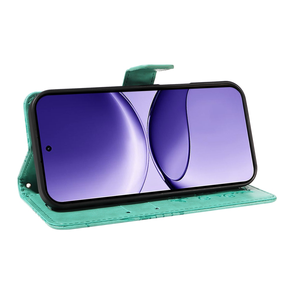 Big Butterfly knižkové púzdro na Xiaomi Poco F7 5G - modrozelené