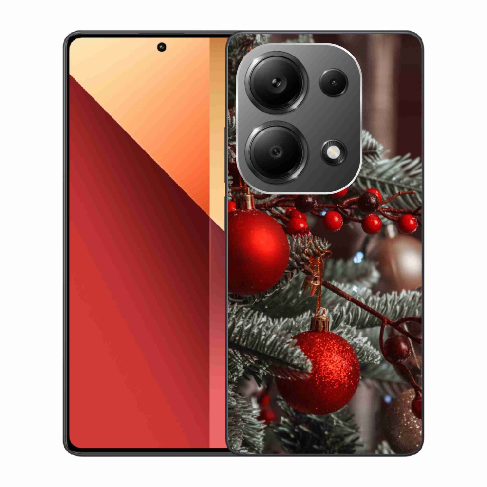 Gélový kryt mmCase na Xiaomi Redmi Note 13 Pro 4G/Poco M6 Pro - vianočné ozdoby 2