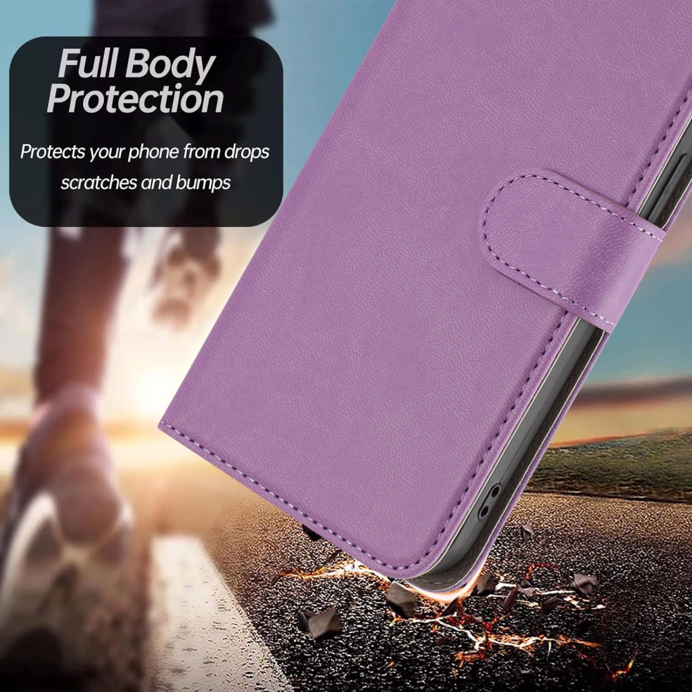 Snap knižkové puzdro na Samsung Galaxy A07 4G - svetlofialové