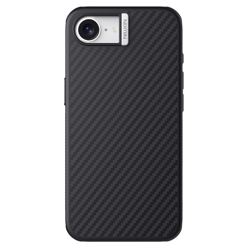 Nillkin Synthetic Fiber PRO Magnetic Zadný Kryt pre Apple iPhone 16e Silvery