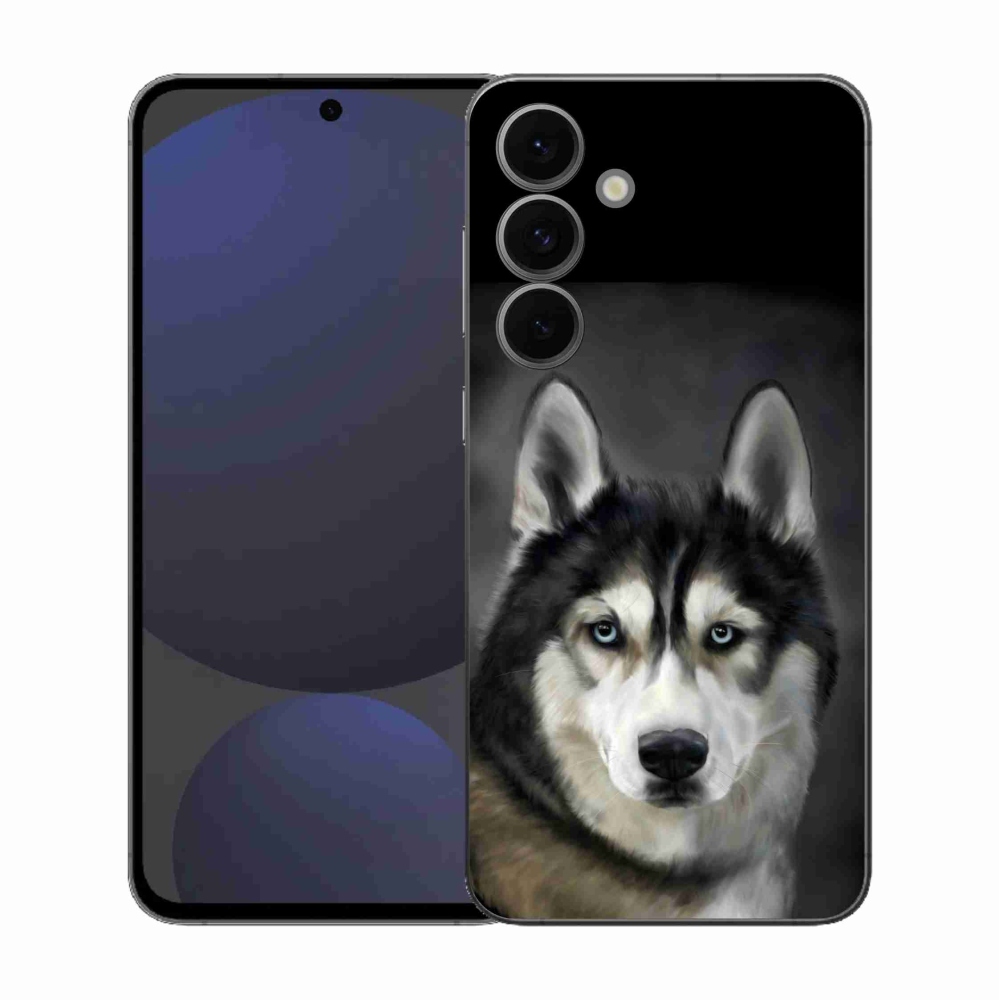 Gélový kryt mmCase na Samsung Galaxy S25 FE - husky