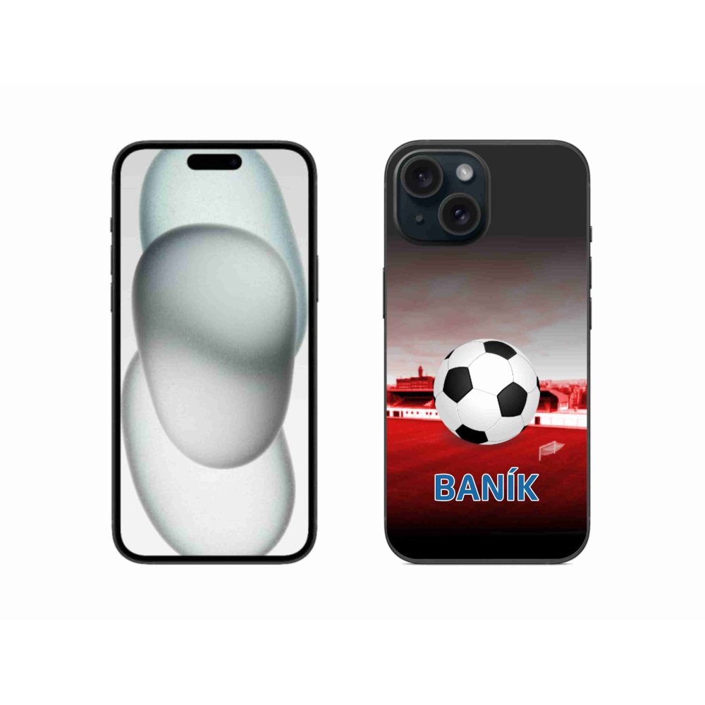 Gélový kryt mmCase na iPhone 15 - baník 1