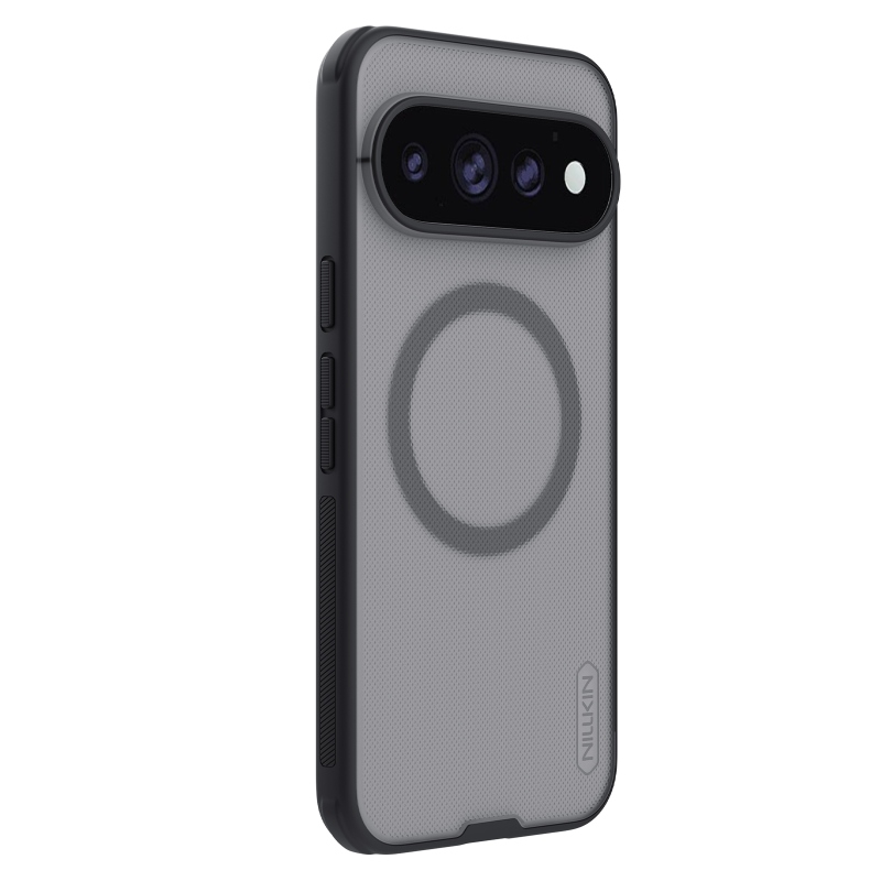 Nillkin Super Frosted PRO Magnetic zadný kryt pre Google Pixel 11 Pro, priehľadný čierny