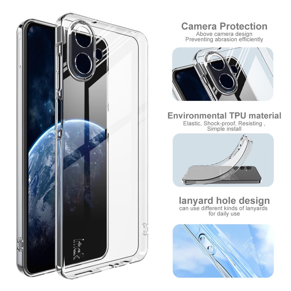 IMK gélový obal na Samsung Galaxy A07 4G - priehľadný