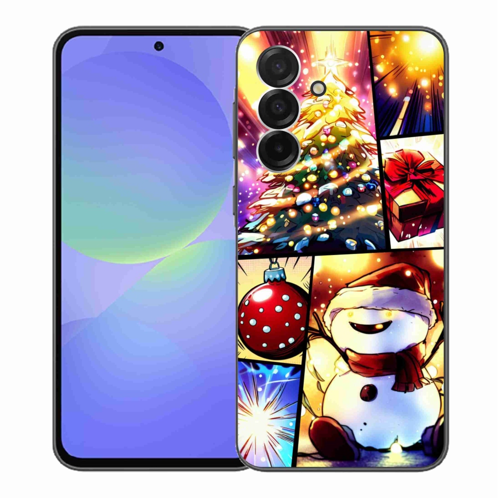 Gélový kryt mmCase na Samsung Galaxy A36 5G - vianočné motívy 1