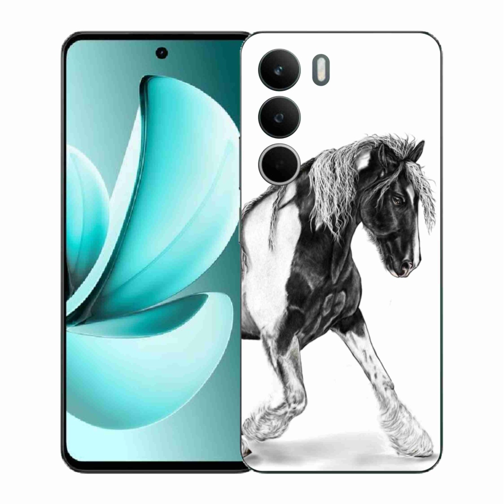 Gélový kryt mmCase na Realme C71 - kôň