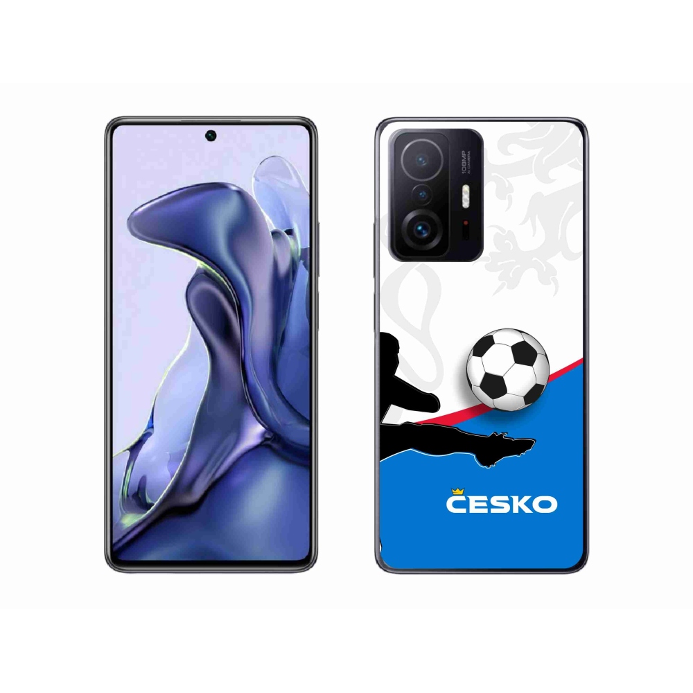 Gélový kryt mmCase na Xiaomi 11T - futbal Česko 3