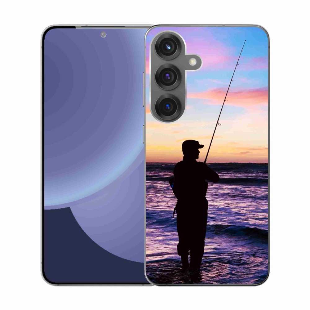 Gélový kryt mmCase na Samsung Galaxy S25 - rybárčenie 1