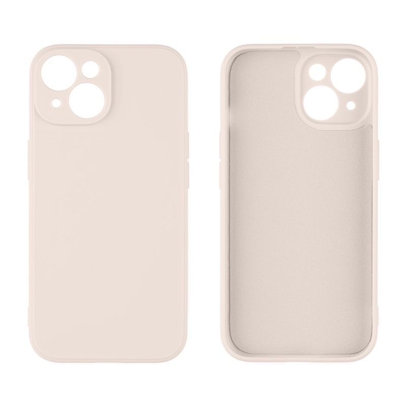 OBAL:ME Matte TPU Kryt pre Apple iPhone 15 Beige