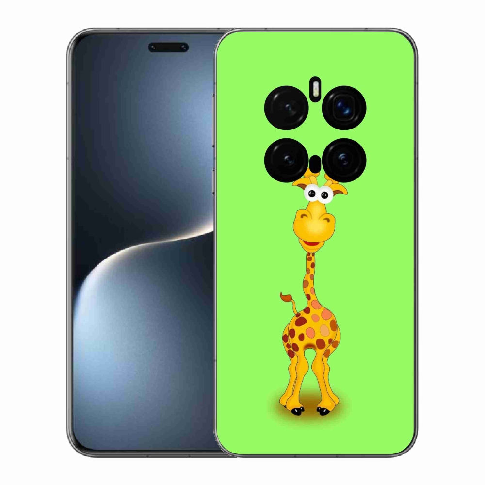 Gélový kryt mmCase na Honor Magic 7 Pro 5G - kreslená žirafa