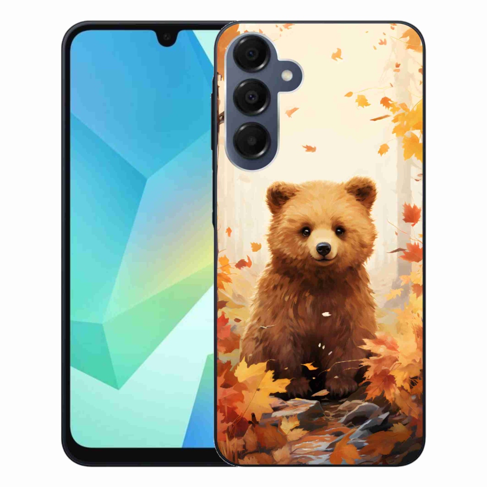 Gélový kryt mmCase na Samsung Galaxy A16 4G/5G - medveď v lese